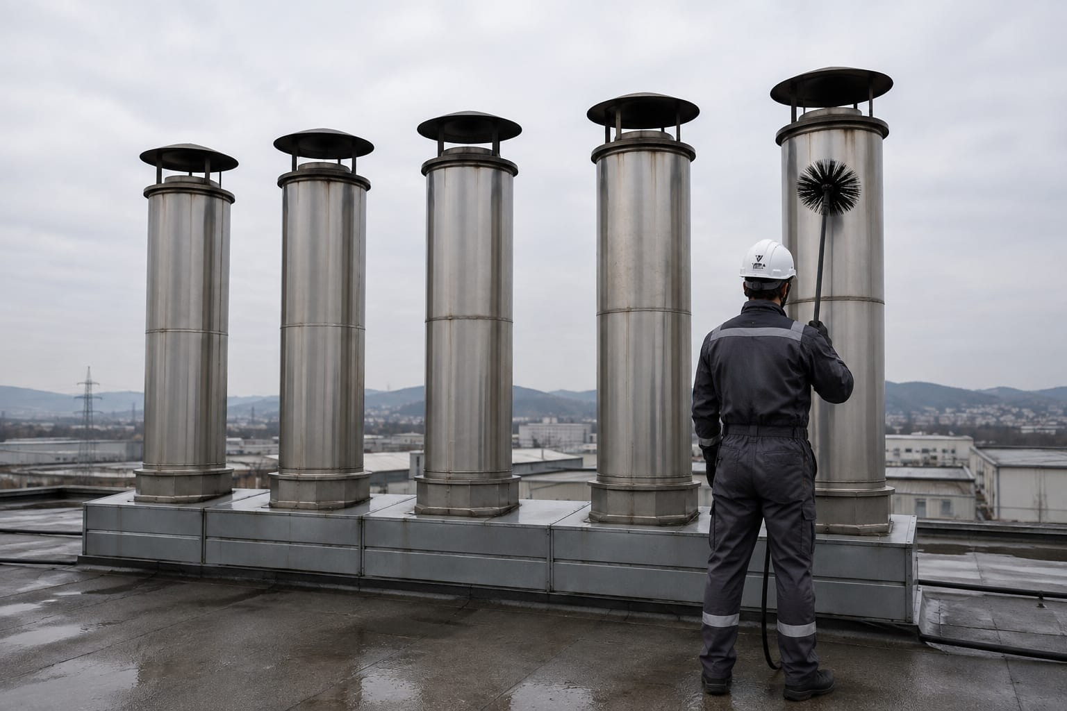 Doğalgaz ve Kombi Bacası